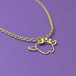 آویز ساعت طلا مدل تاج و دندان کد ZCA10276