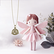 آویز ساعت طلا مدل نوزاد کد ZCA10285