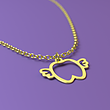آویز ساعت طلا مدل دندان کد ZCA10297