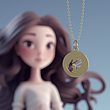 آویز ساعت طلا مدل دست و کودک کد ZCA10309