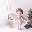 آویز ساعت طلا مدل موج کد ZCA10373