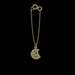 آویز ساعت طلا مدل کوکی کد ZCA10381