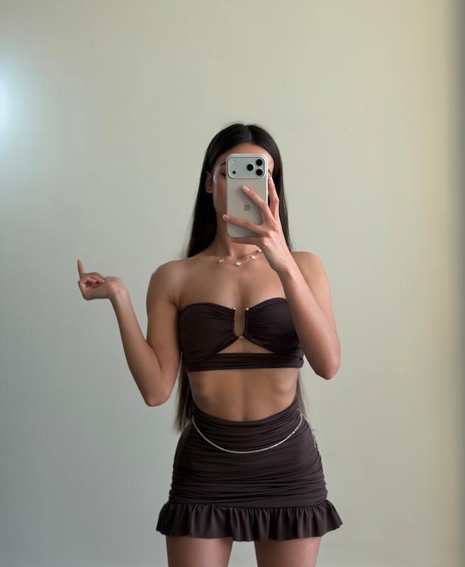 Crop muffin 