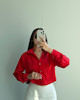 Crop satin 