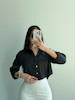 Crop satin 
