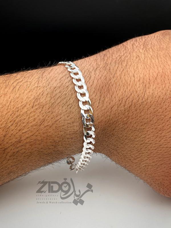 ست نقره مردانه ایتالیایی مدل کارتیه ژیلتی كد SET2002CH