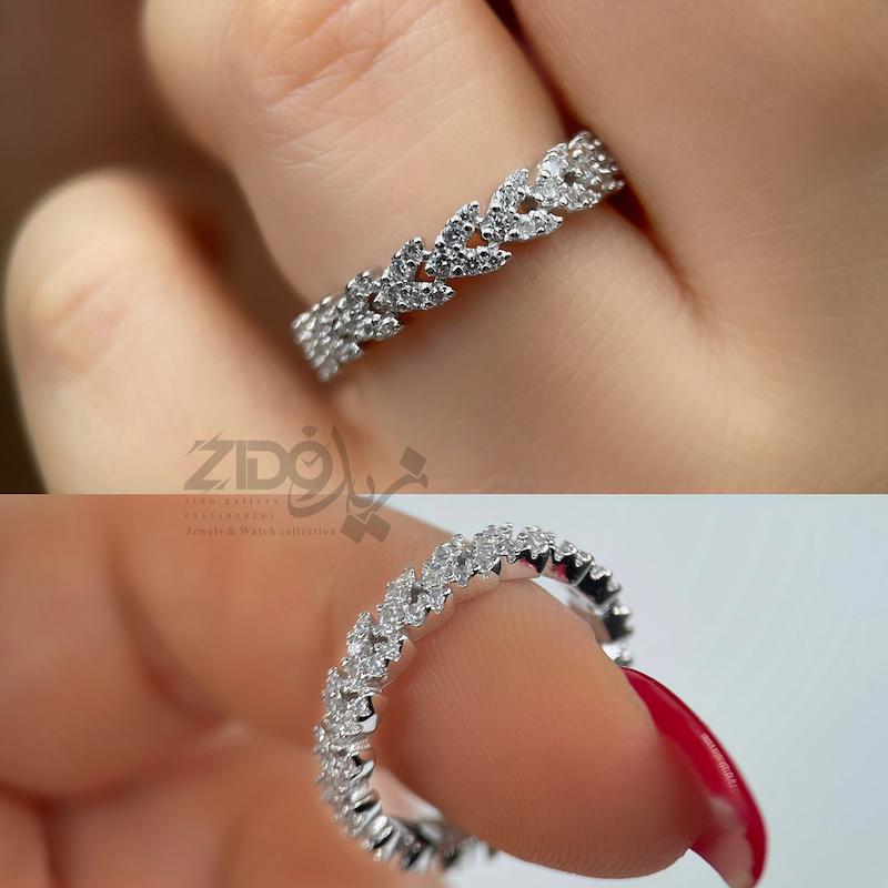 انگشتر نقره زنانه