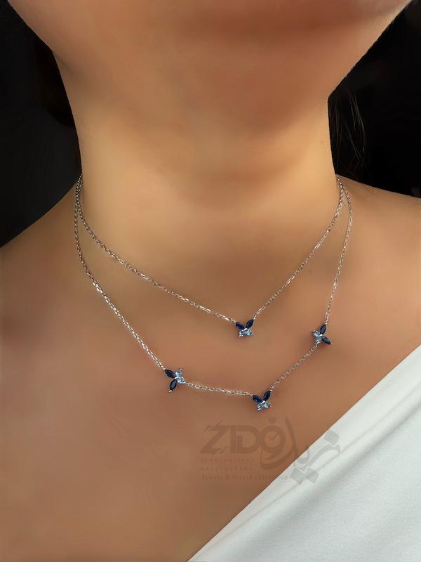 ست زنانه نقره مدل رایکا کد SET1002