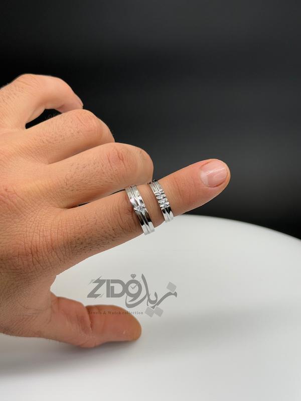 حلقه ست نقره کد RGS1026