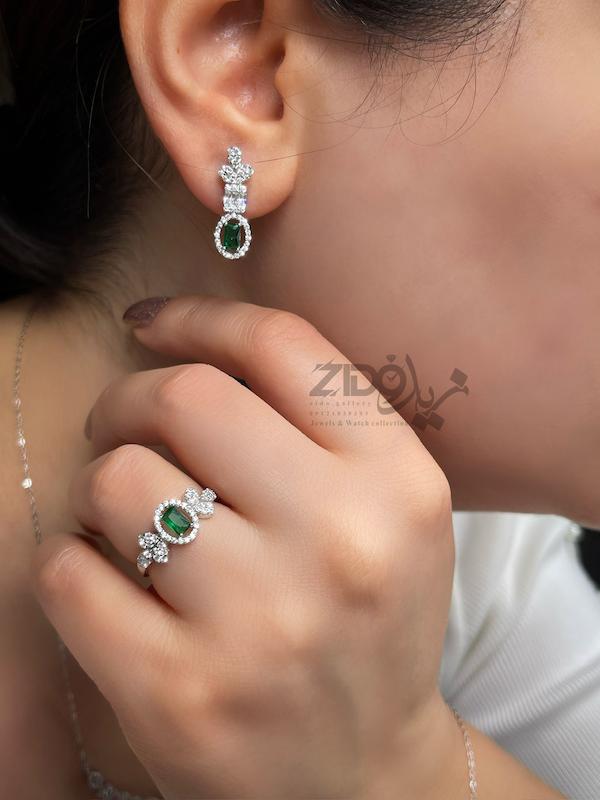 سرویس جواهری نقره عیار ۹۲۵ مدل کارل کد SS1001