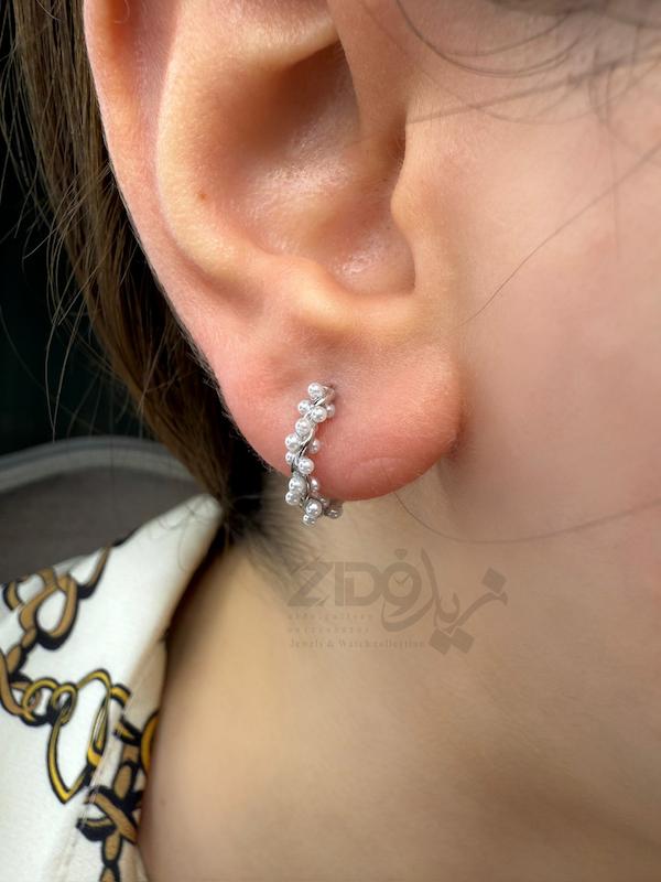 گوشواره نقره مروارید