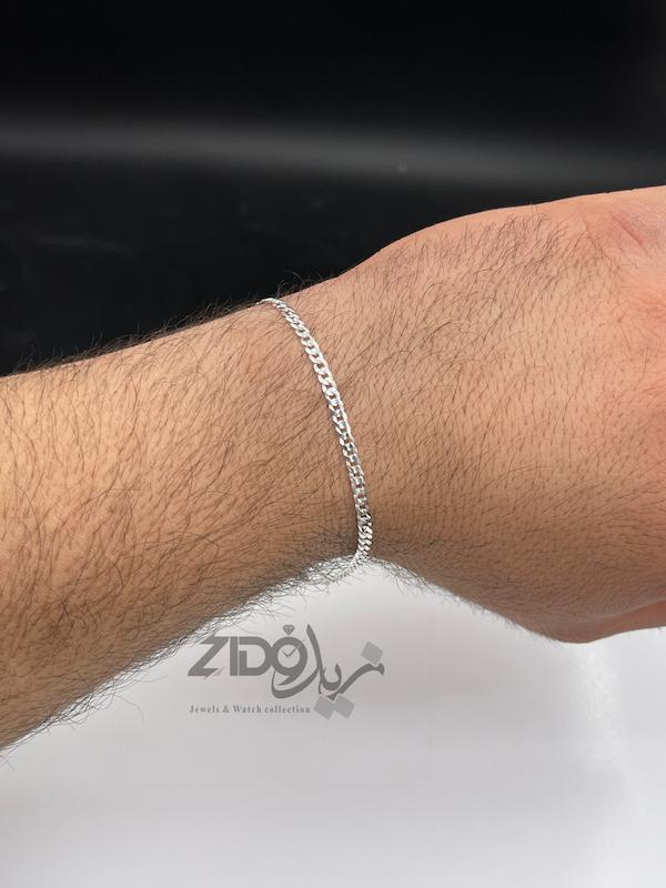 گردنبند و دستبند نقره مردانه ایتالیایی کارتیه ژیلتی کد SET2014CH