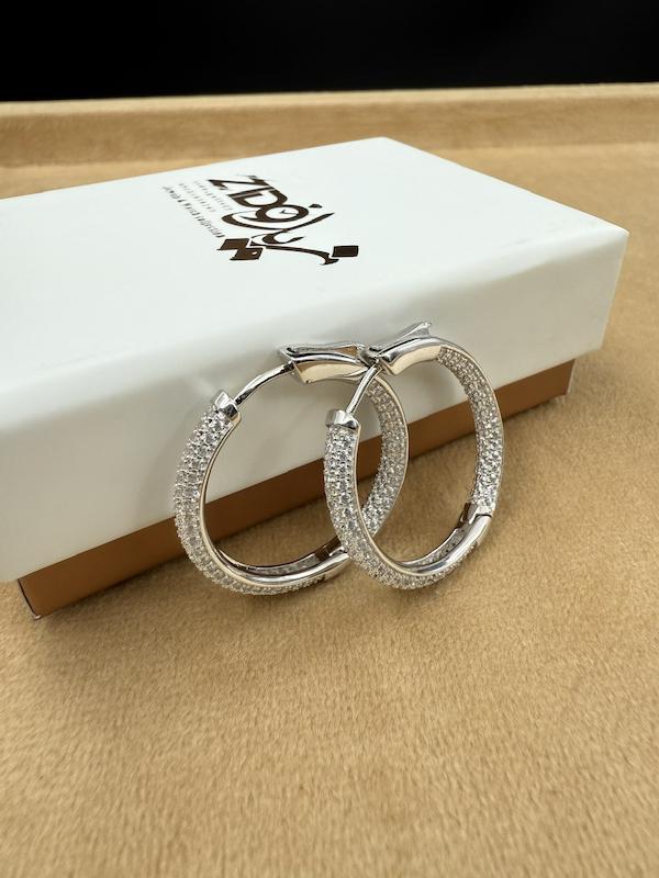 گوشواره نقره زنانه
