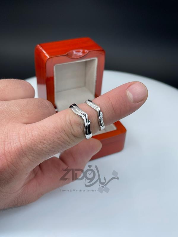 حلقه ست نقره کد RGS1046