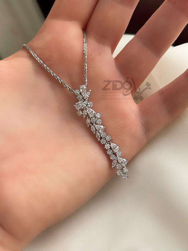 نیمست زنانه نقره مدل جاگر کد H1004
