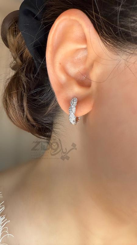 گوشواره نقره زنانه
