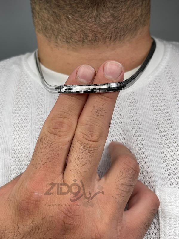 خرید زنجیر نقره مردانه