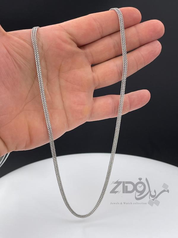 خرید زنجیر نقره مردانه