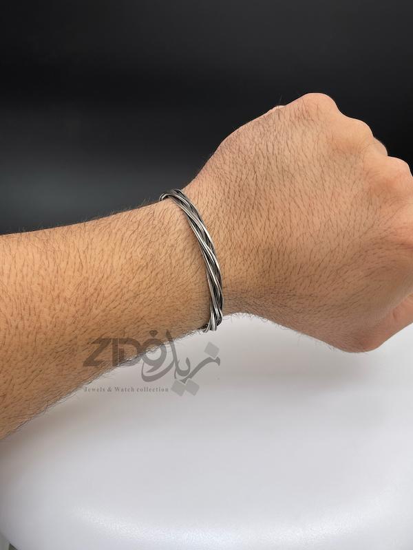 بنگل نقره مردانه