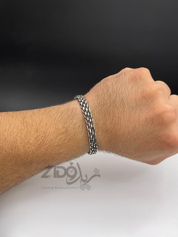 بنگل نقره مردانه