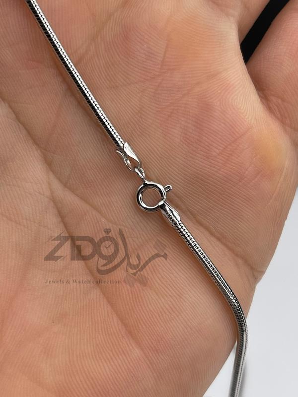 زنجیر نقره مردانه ایتالیایی مدل ماری کد CH2190