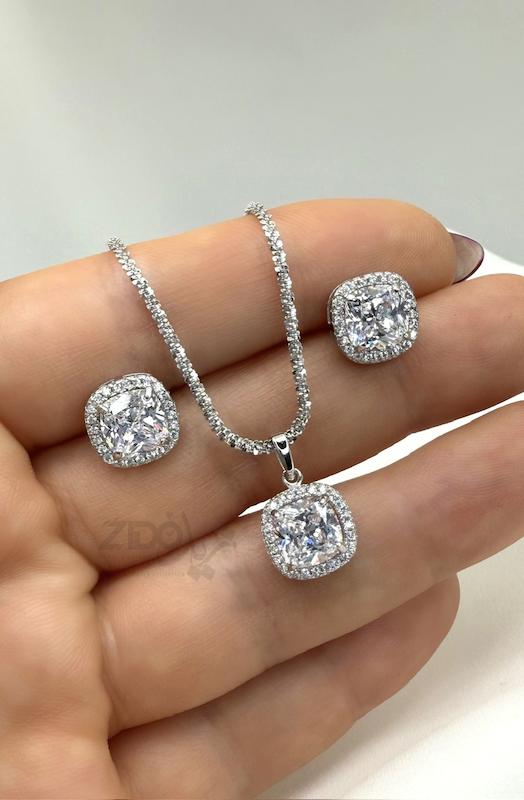 نیمست نقره عیار ۹۲۵ مدل بلو کد H1026