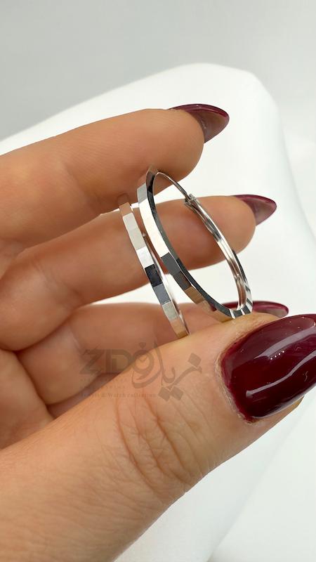گوشواره نقره عیار ۹۲۵ مدل تیگو کد ER1017