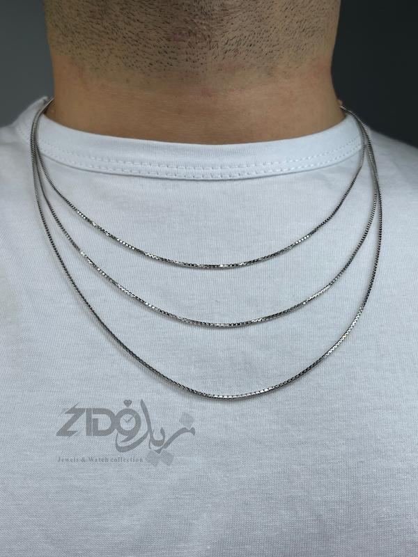 گردنبند های نقره مردانه