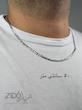 گردنبند های نقره مردانه ایتالیایی مدل کارتیه ژیلتی کد CH2198
