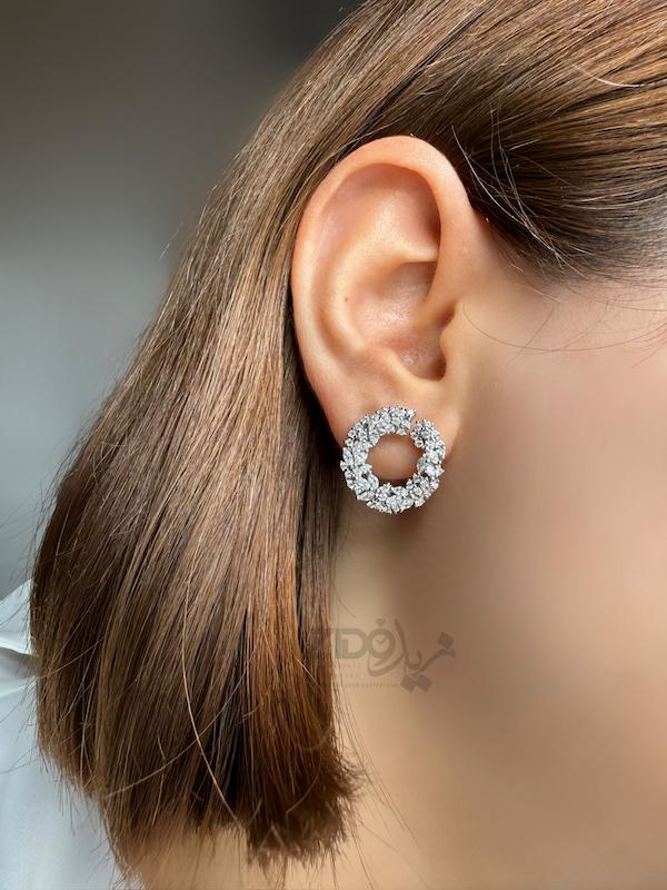 نیمست زنانه نقره مدل روژان کد H1050