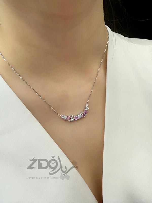 گردنبند نقره عیار ۹۲۵ مدل پانی کد N1065