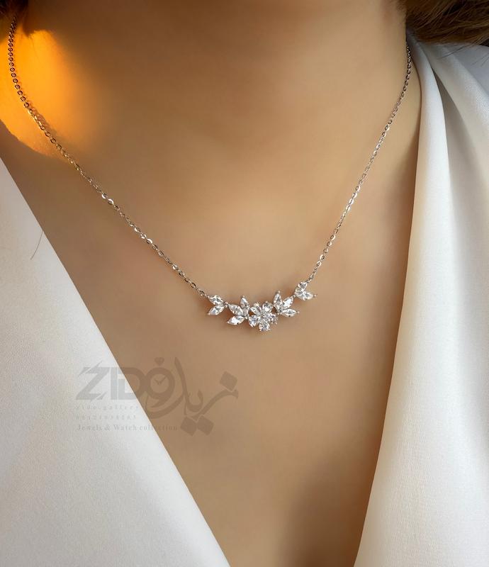 گردنبند نقره زنانه مدل سیکاس کد N1066