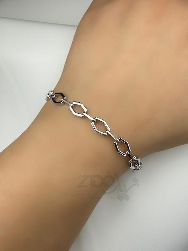 خرید دستبند نقره زنانه