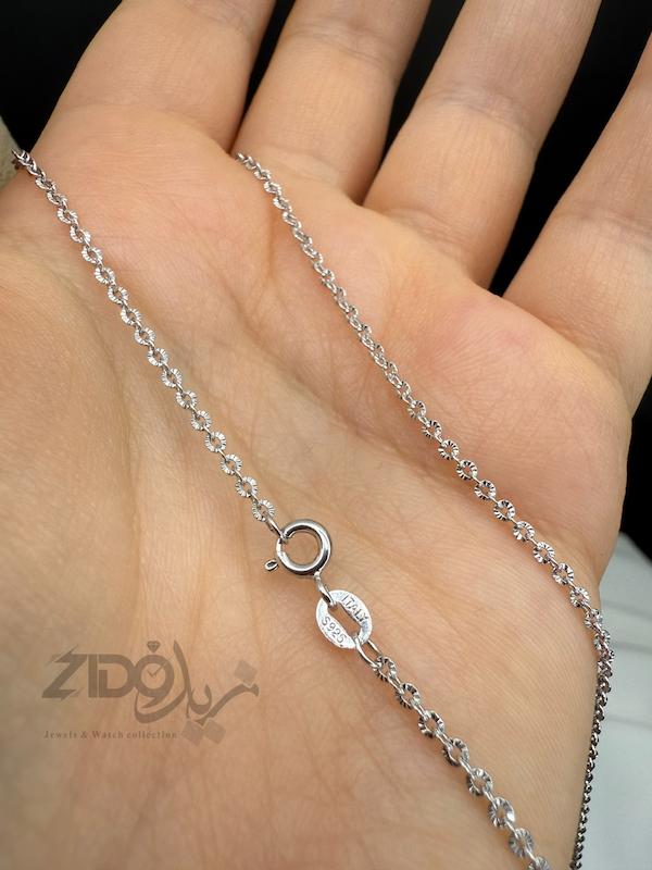 خرید زنجیر نقره زنانه