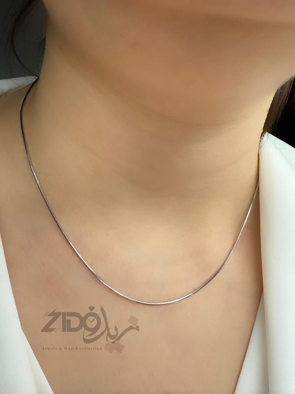 زنجیر نقره زنانه ایتالیایی مدل ماری کد CH2213