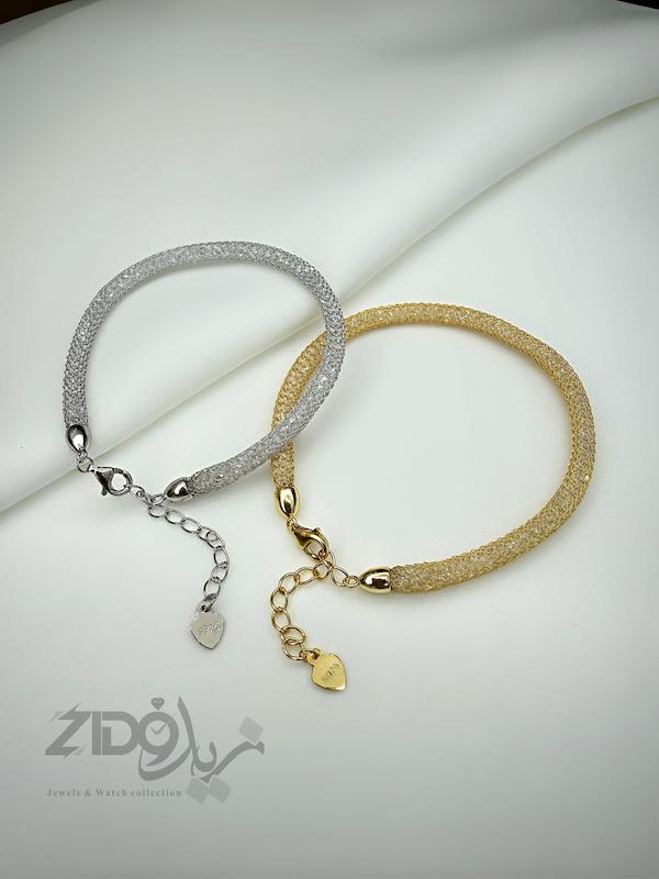 دستبند نقره زنانه سواروسکی