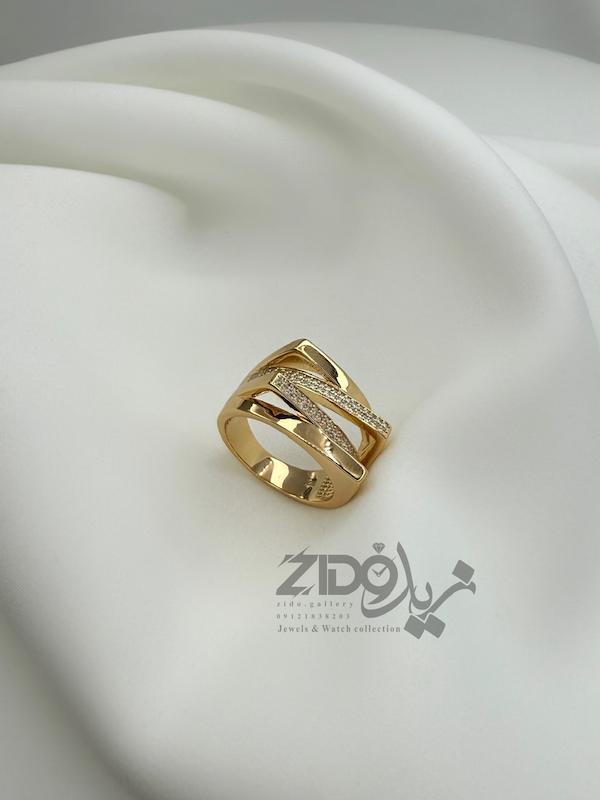 انگشتر نقره زنانه عیار ۹۲۵ مدل پارلا کد R1051