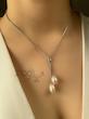 نیمست زنانه مروارید نقره مدل موریس کد H1023