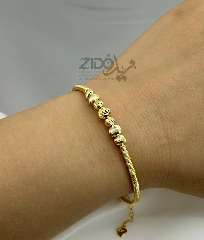 دستبند زنانه نقره مدل البرناردو کد B1064