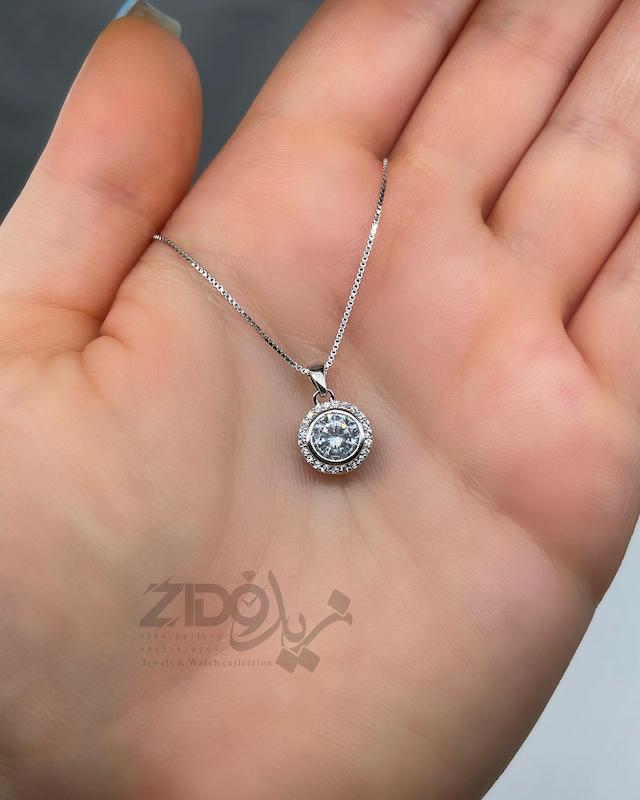پلاک و‌ زنجیر نقره