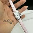 ساعت زنانه کارتیه باگنوار صورتی Cartier Baignoire 1595L