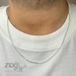گردنبند نقره مردانه مدل ماری کد CH2222