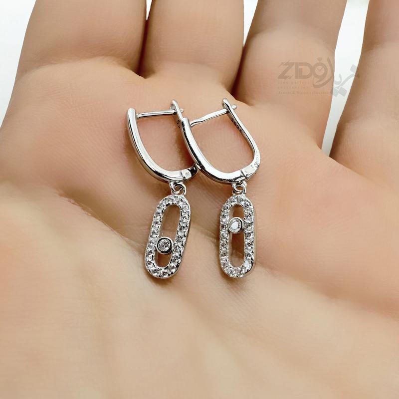 گوشواره زنانه نقره
