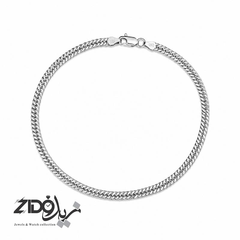 دستبند نقره مردانه ایتالیایی مدل کارتیه کد BT3068