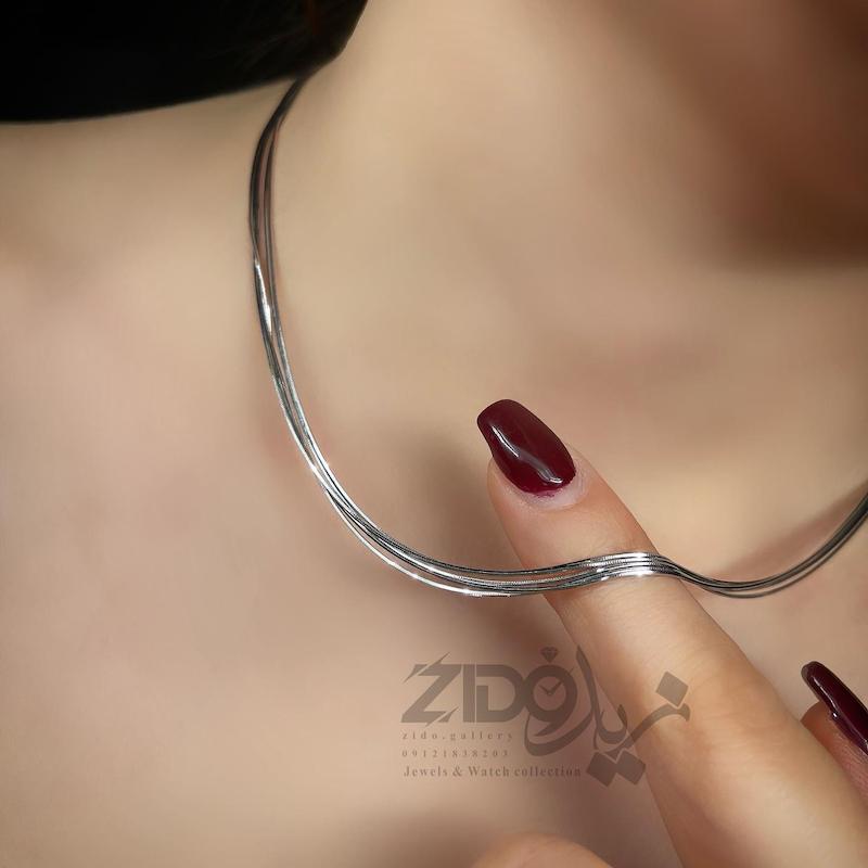خرید گردنبند نقره زنانه