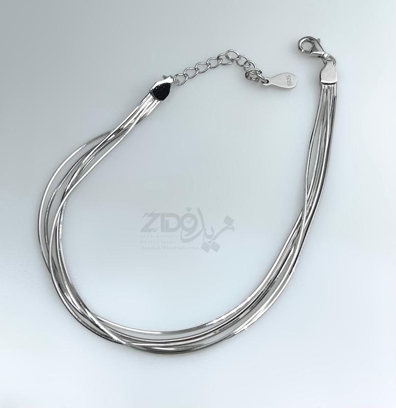 خرید دستبند نقره زنانه