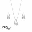 نیمست نقره زنانه عیار ۹۲۵ مدل ملودی کد H1078