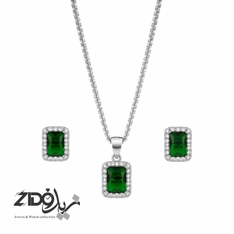 نیمست نقره زنانه عیار ۹۲۵ مدل زبرا کد H1079