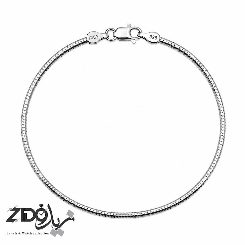 دستبند نقره مردانه عیار ۹۲۵ ایتالیایی مدل ماری کد BT3049