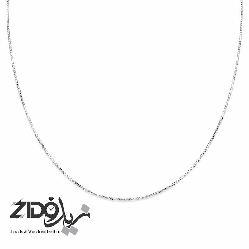 زنجیر زنانه نقره ایتالیایی مدل ونیزی کد CH2231